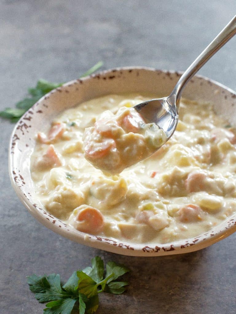 Chicken Potato Soup - The Girl Who Ate Everything