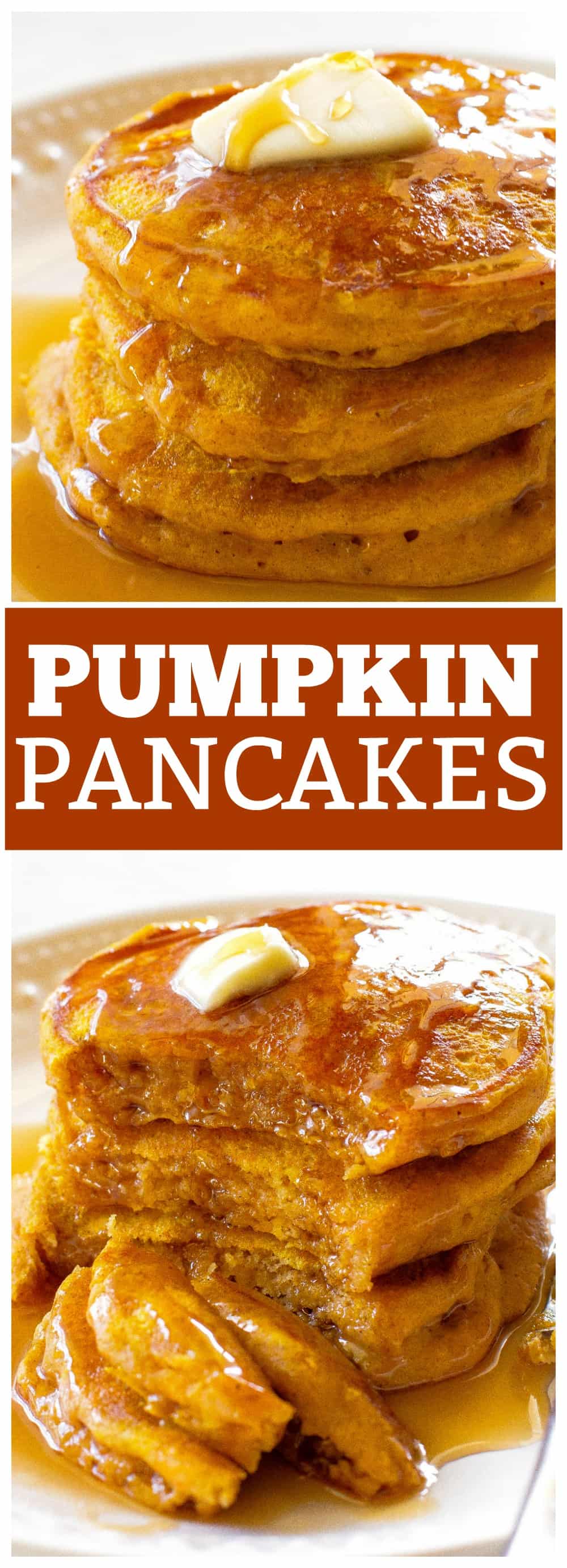 Pumpkin Pancakes Recipe - The Girl Who Ate Everything