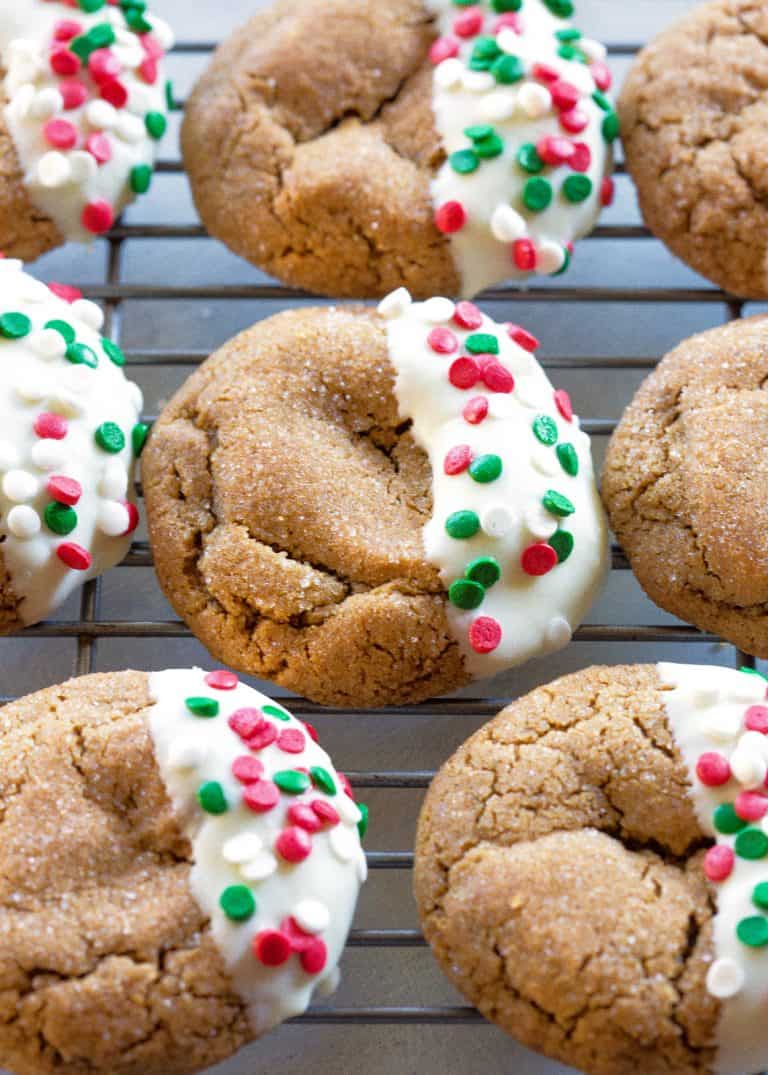 Soft Molasses Cookies - The Girl Who Ate Everything