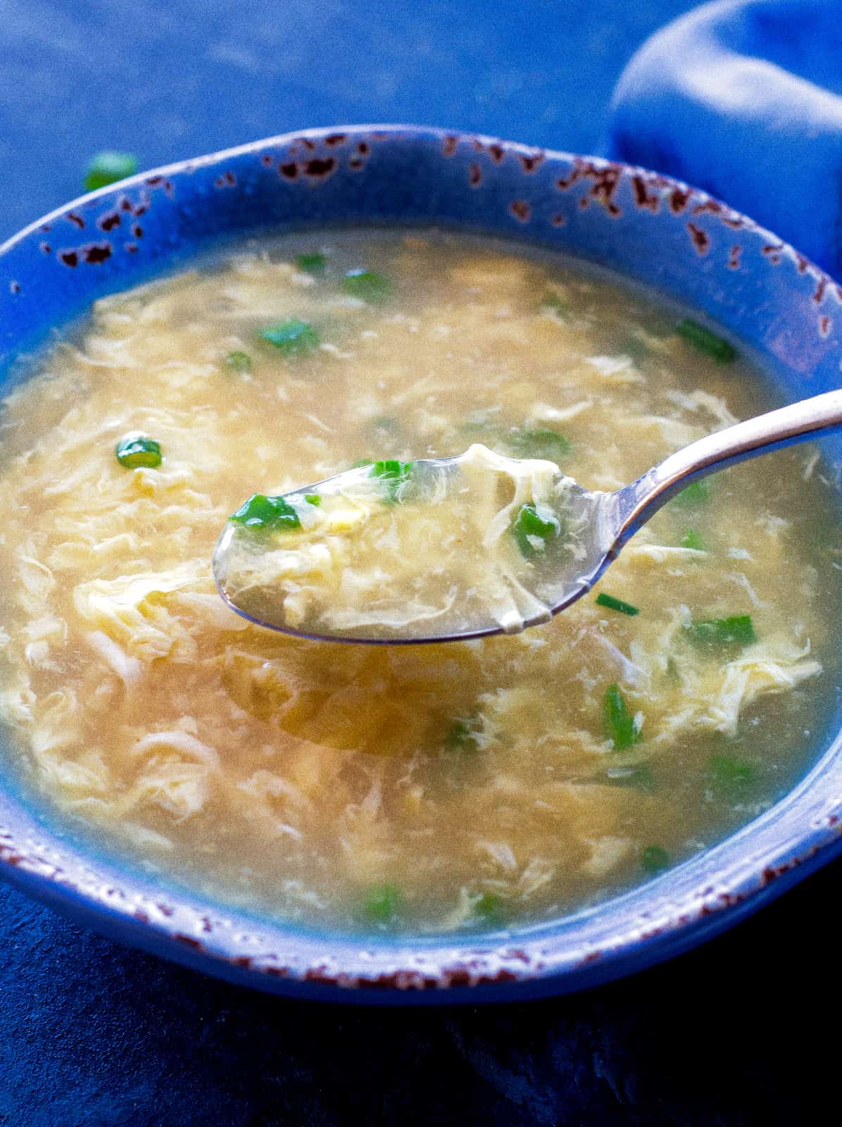 The Best Egg Drop Soup Recipe (+VIDEO) - The Girl Who Ate Everything