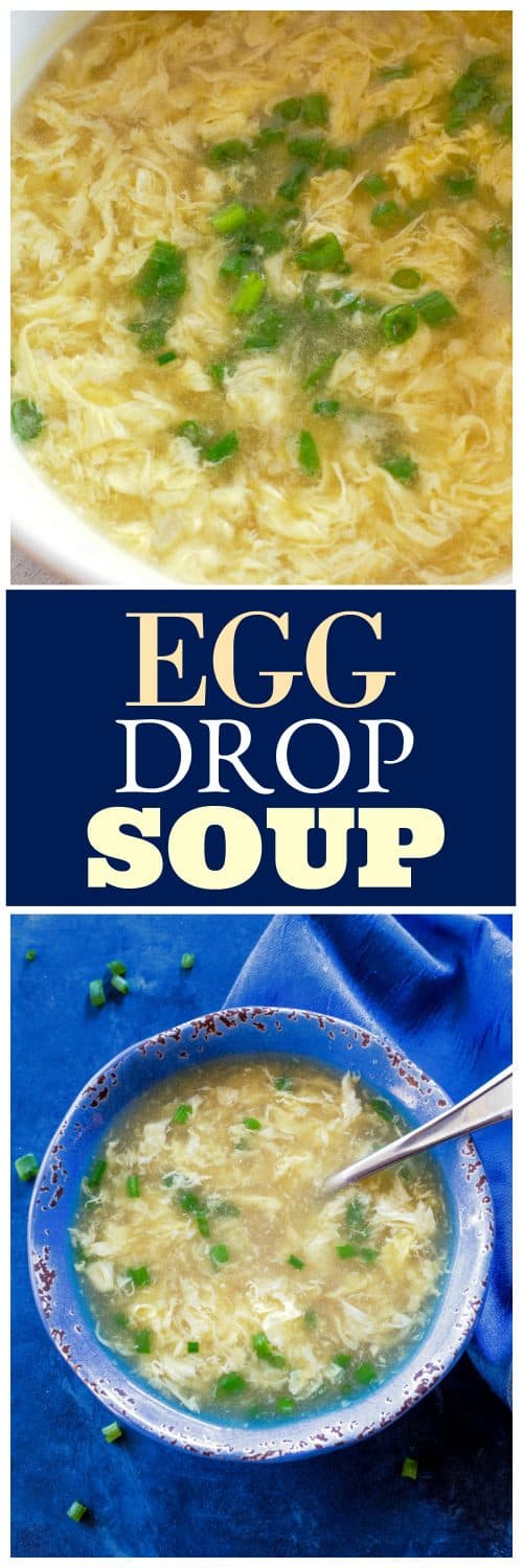 The Best Egg Drop Soup Recipe (+VIDEO) - The Girl Who Ate Everything