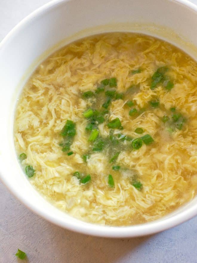 The Best Egg Drop Soup Recipe (+VIDEO) - The Girl Who Ate Everything