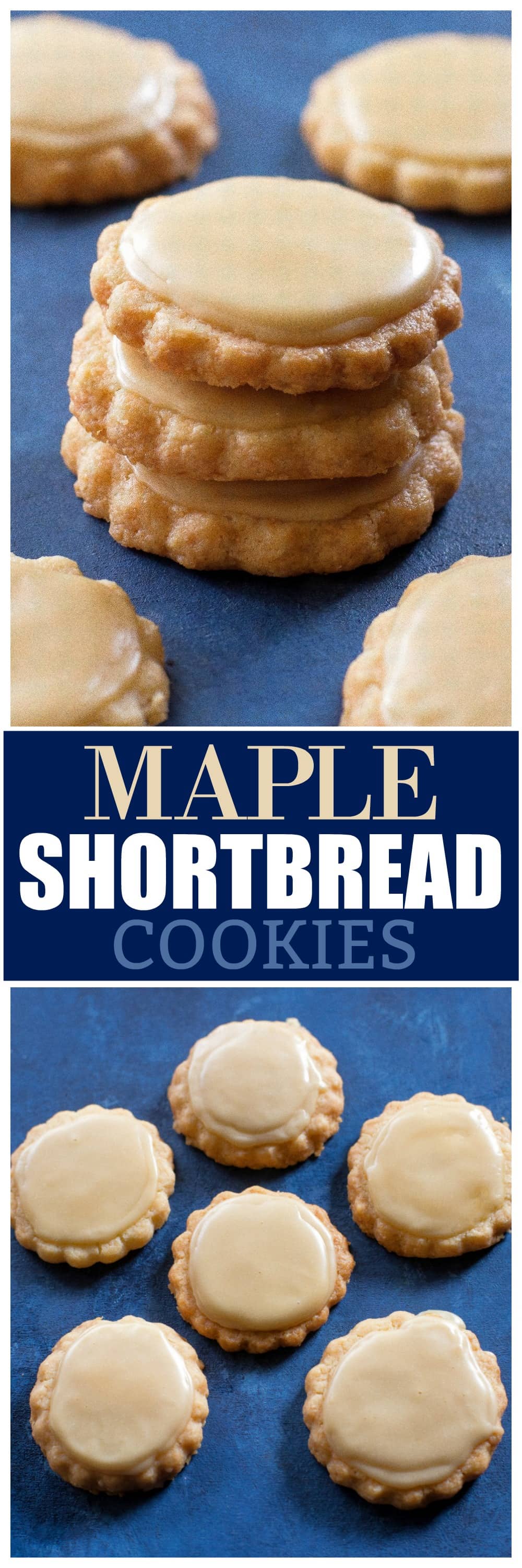 Maple Shortbread Cookies - The Girl Who Ate Everything