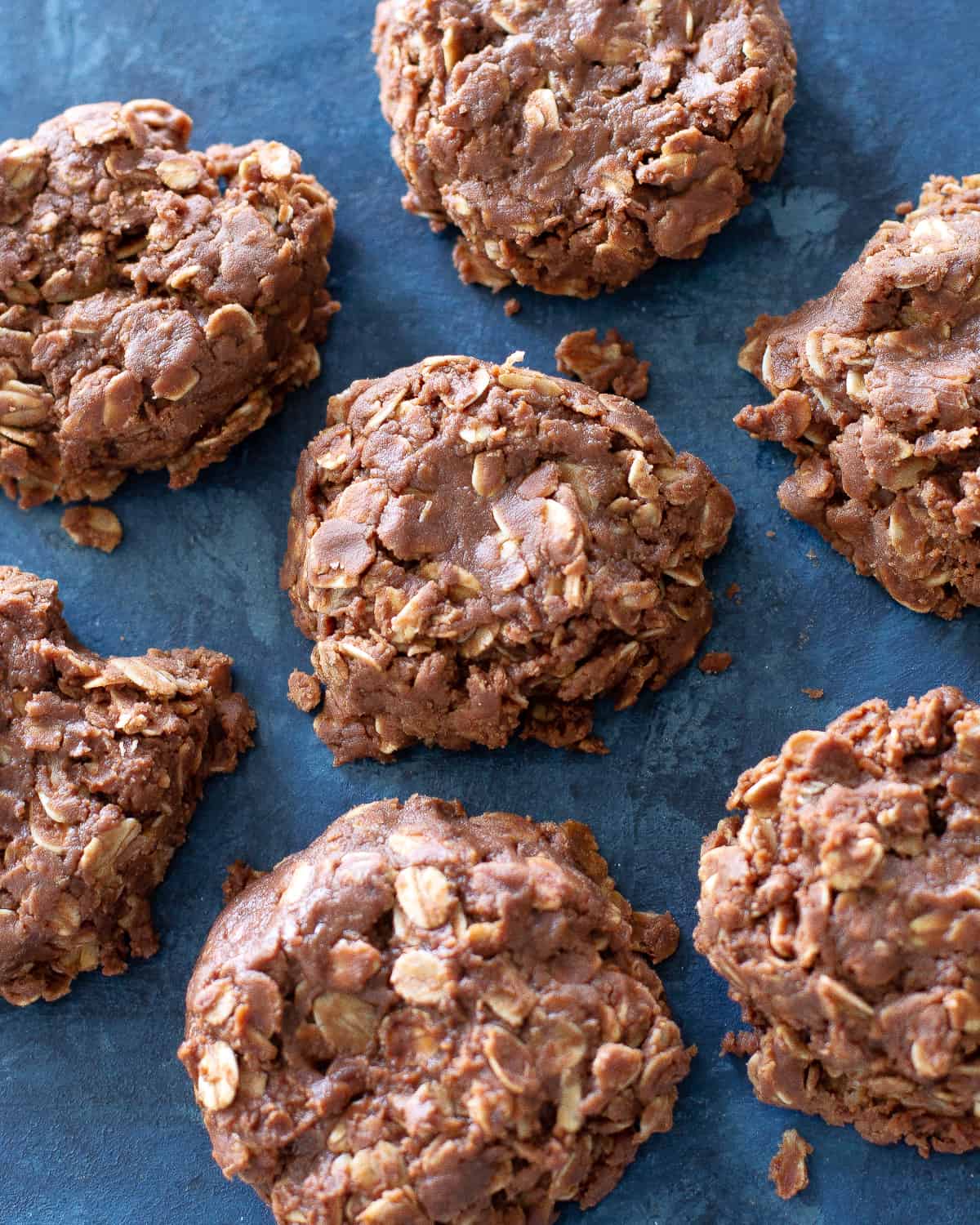 Chocolate Peanut Butter No Bake Cookies - A Crowd Favorite