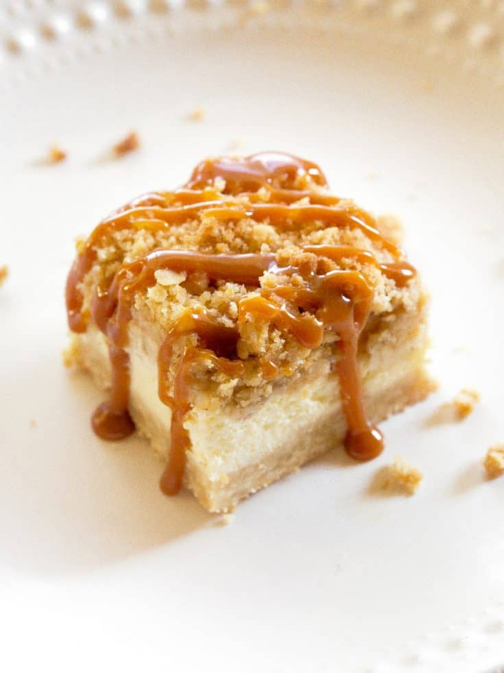 Caramel Apple Cheesecake Bars Video The Girl Who Ate Everything 6014