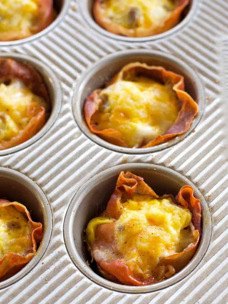 Prosciutto Sausage And Egg Cups - The Girl Who Ate Everything