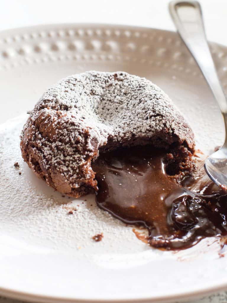 Keto Lava Cake - The Girl Who Ate Everything