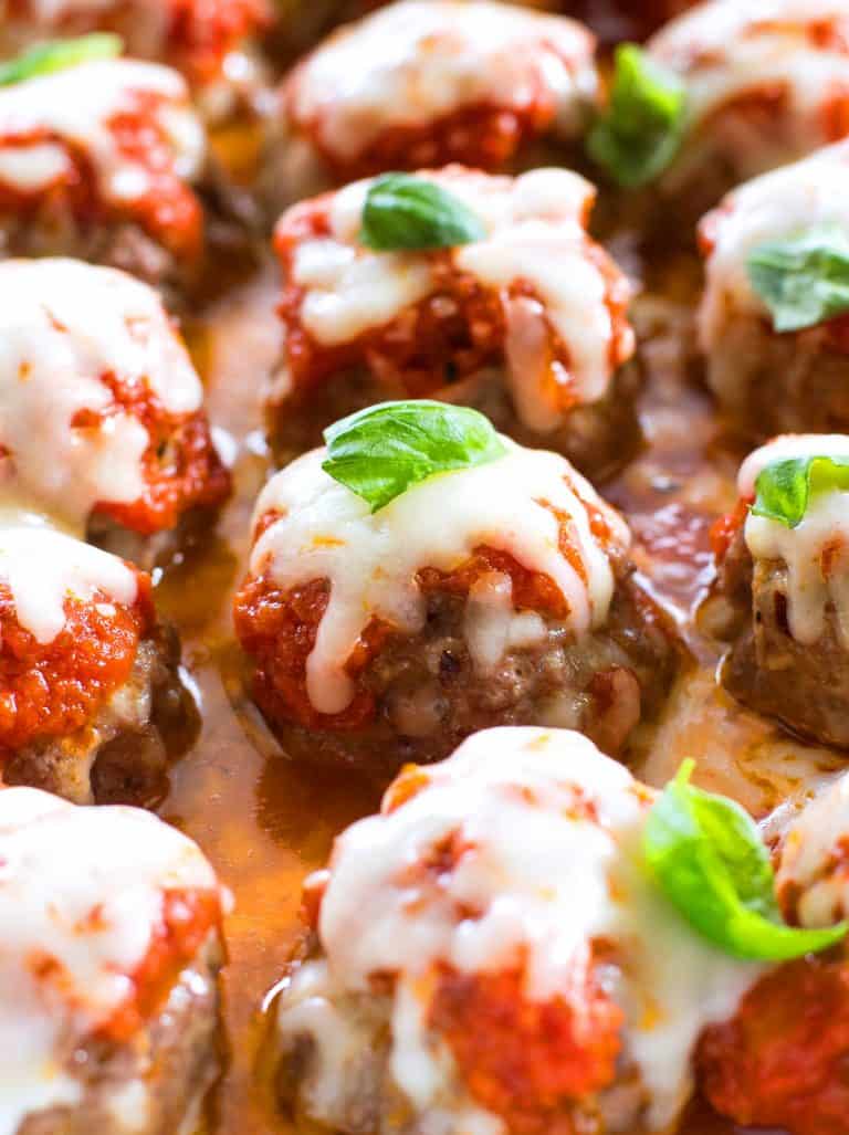 (Keto) Meatballs Recipe - The Girl Who Ate Everything