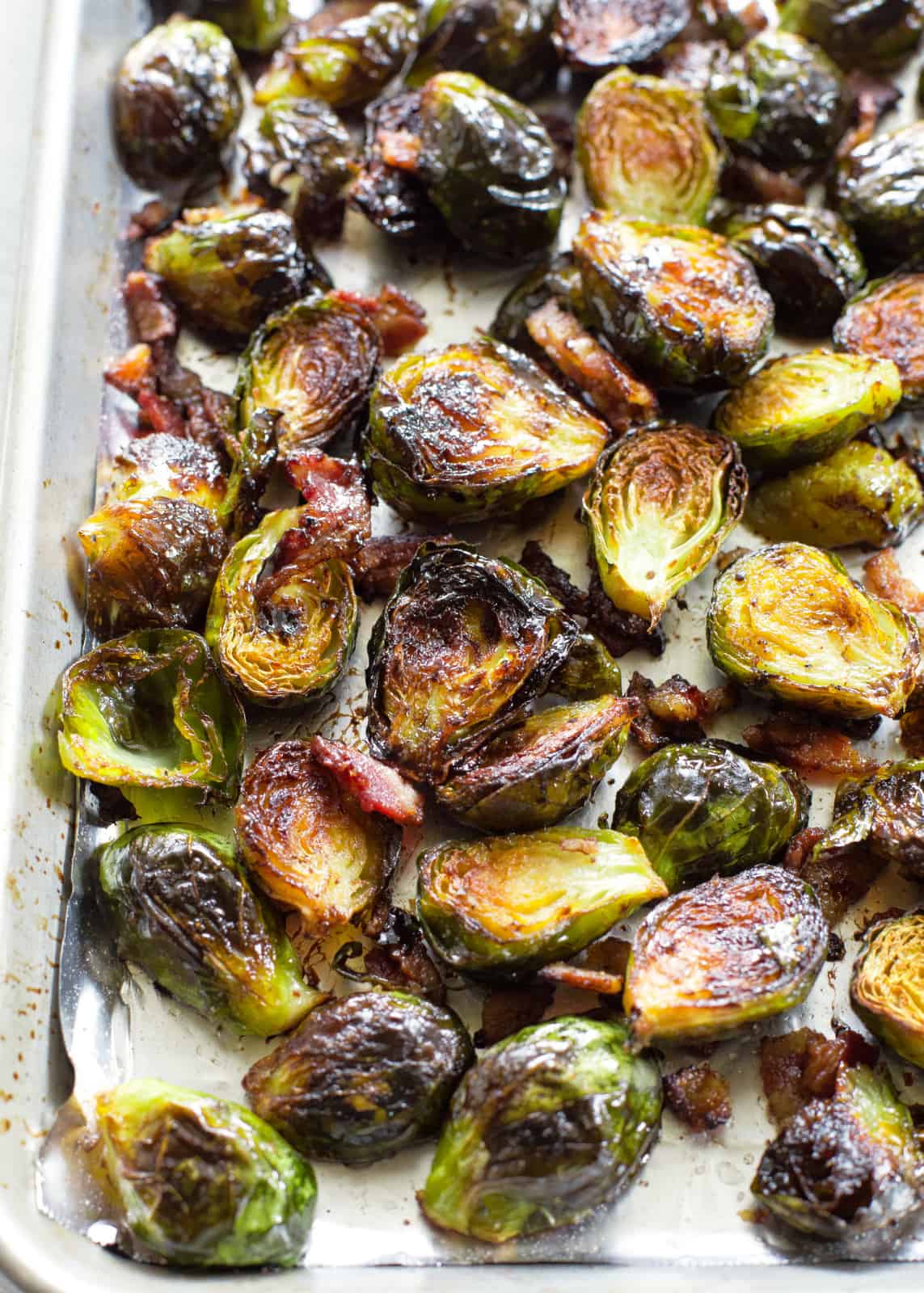 Bacon Brussels Crunch Salad - The Defined Dish