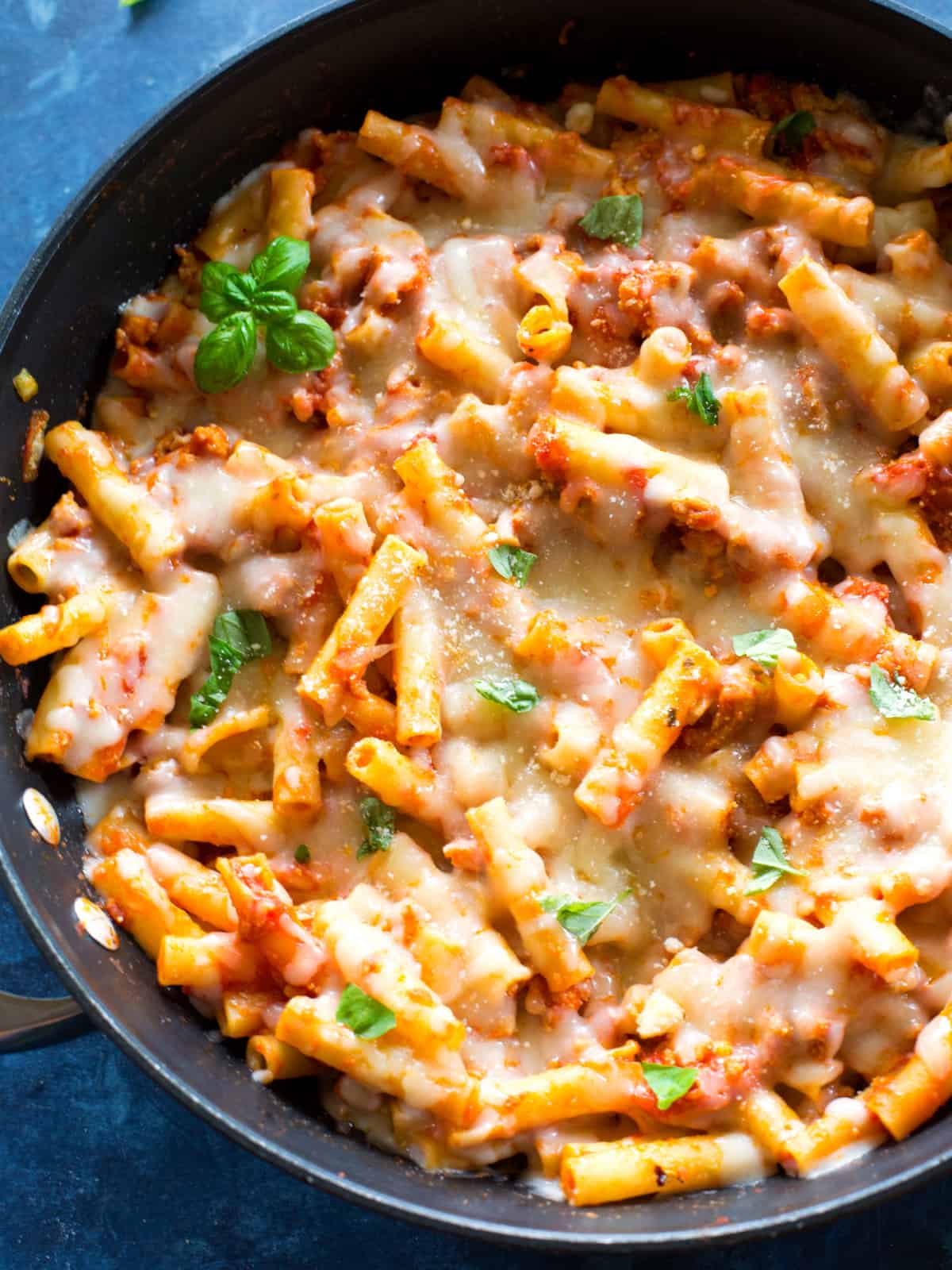 Chicken Parmesan Pasta (+VIDEO) - The Girl Who Ate Everything