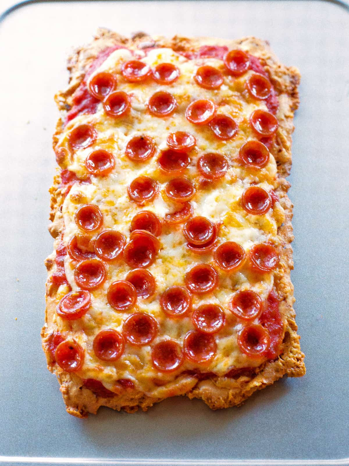 Keto-Friendly Cast Iron Pizza Crust 