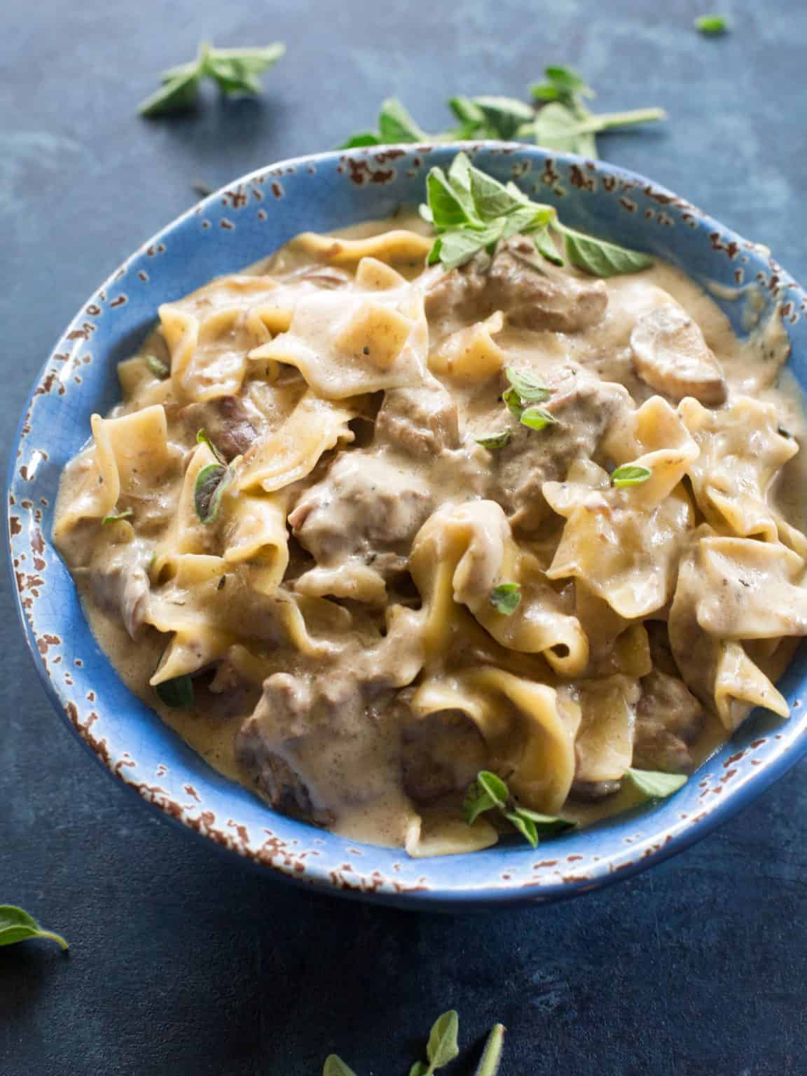 Beef Stroganoff | The Girl Who Ate Everything