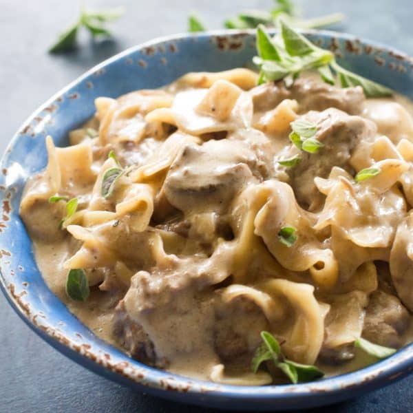 Beef Stroganoff Recipe - The Girl Who Ate Everything