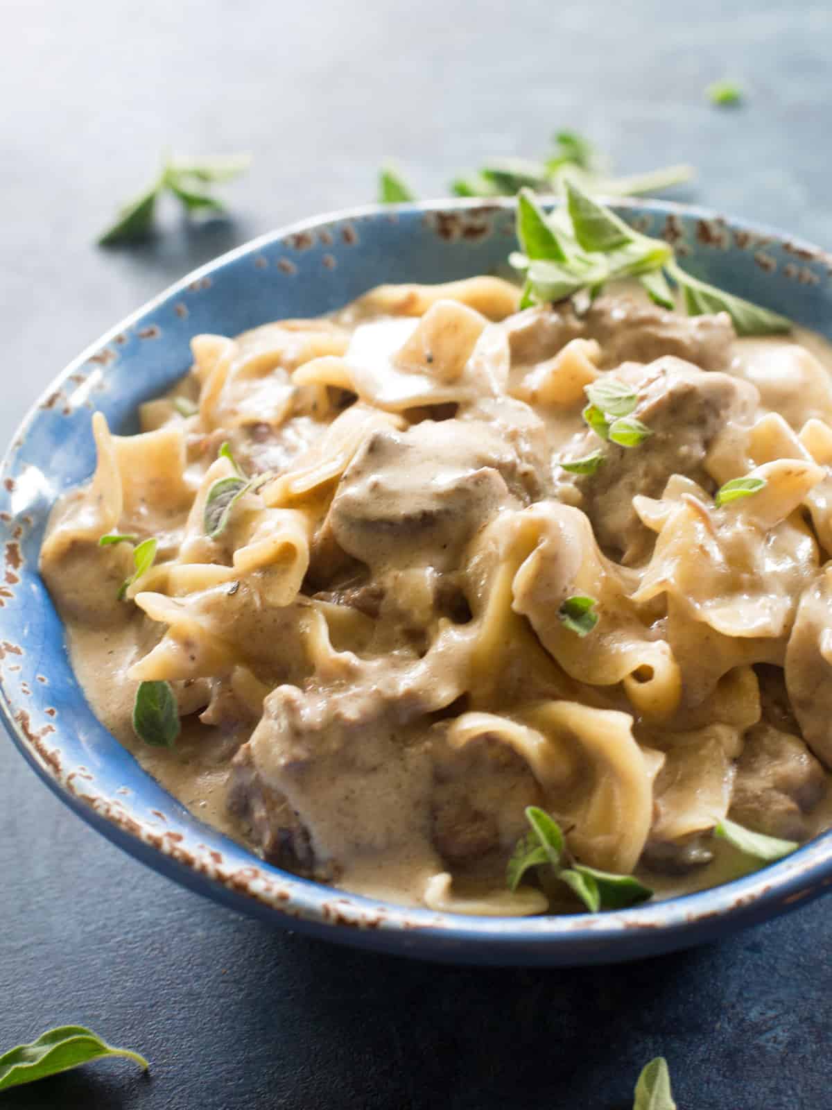 Beef Stroganoff Recipe - The Girl Who Ate Everything
