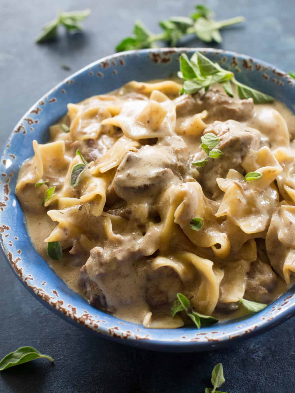 Beef Stroganoff Recipe - The Girl Who Ate Everything