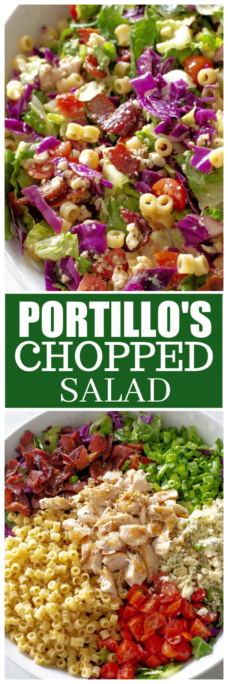 Portillo's Chopped Salad Recipe - Cooking During Stolen Moments