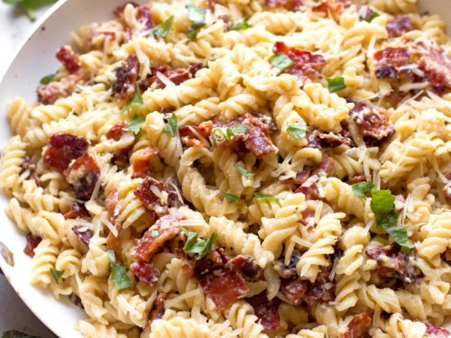 Pasta Carbonara Recipe - The Girl Who Ate Everything