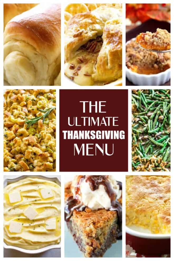 The Ultimate Thanksgiving Menu The Girl Who Ate Everything