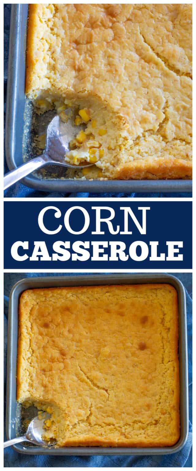 Corn Casserole Recipe (+VIDEO) - The Girl Who Ate Everything