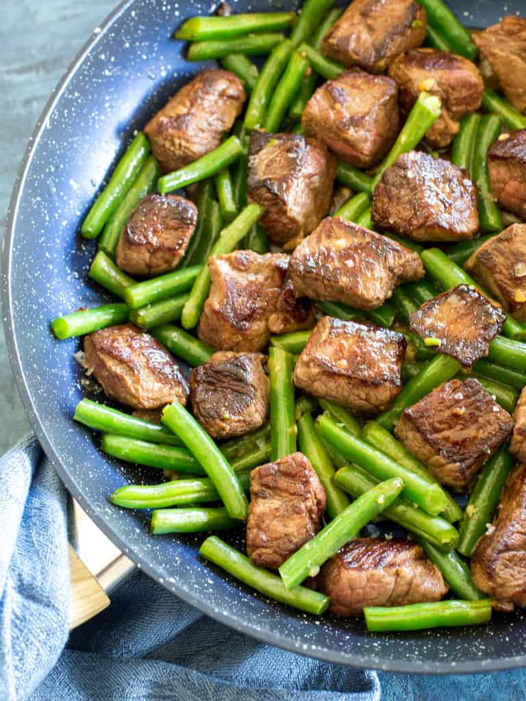 Meal Prep Garlic Butter Steak Recipe with Zucchini Noodles : 15