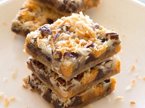 Magic Cookie Bars Recipe - The Girl Who Ate Everything