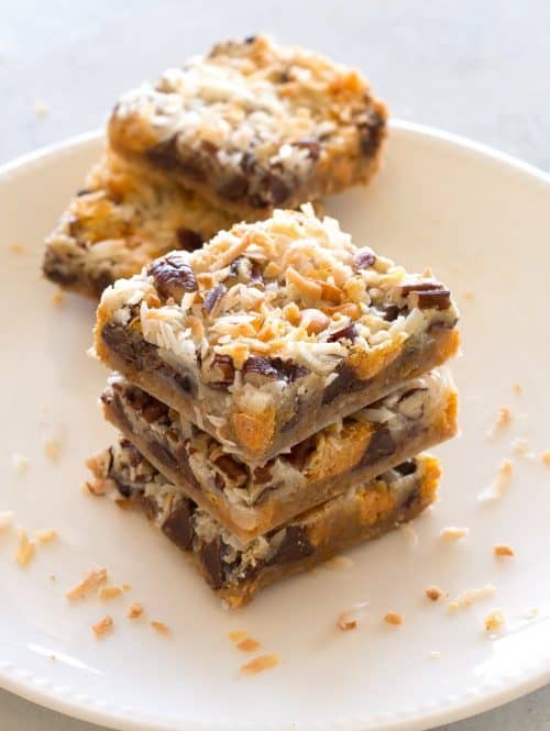 Magic Cookie Bars Recipe (+VIDEO) - The Girl Who Ate Everything