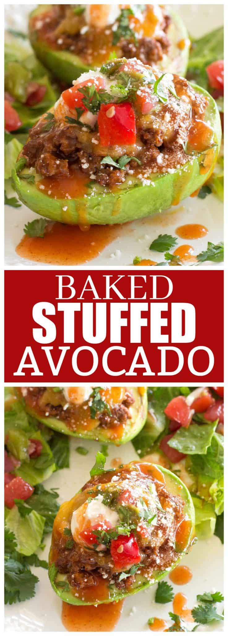 Baked Stuffed Avocado - The Girl Who Ate Everything