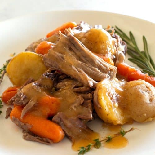 The Best Pot Roast Recipe (+VIDEO) - The Girl Who Ate Everything