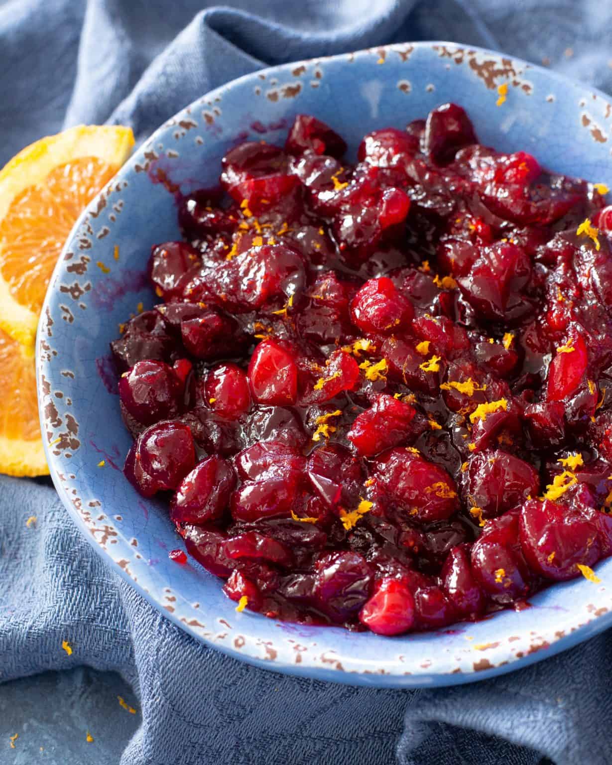 Easy Homemade Cranberry Sauce Recipe The Girl Who Ate Everything