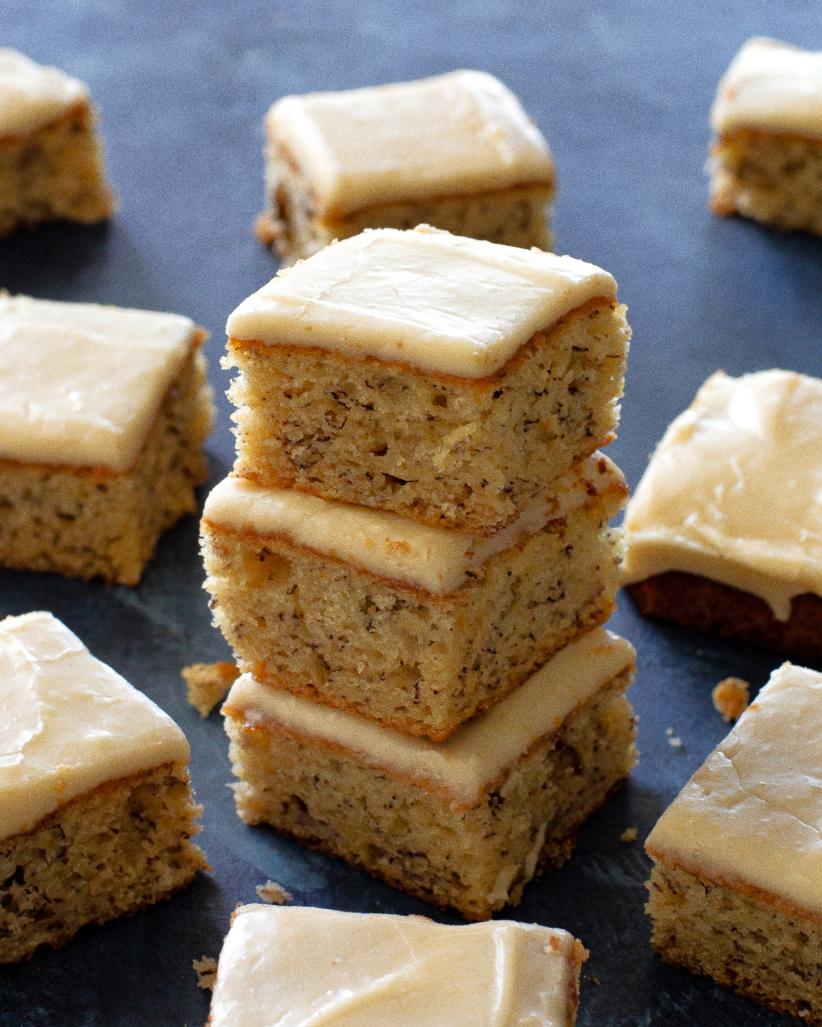 banana bars stack