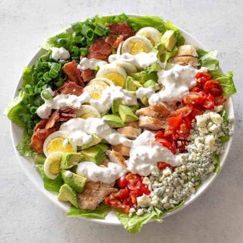 Cobb Salad Recipe - The Girl Who Ate Everything