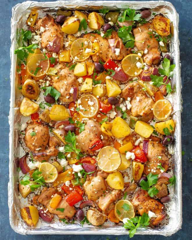 Everything Sheet Pan Dinner — The Hungry Hooker