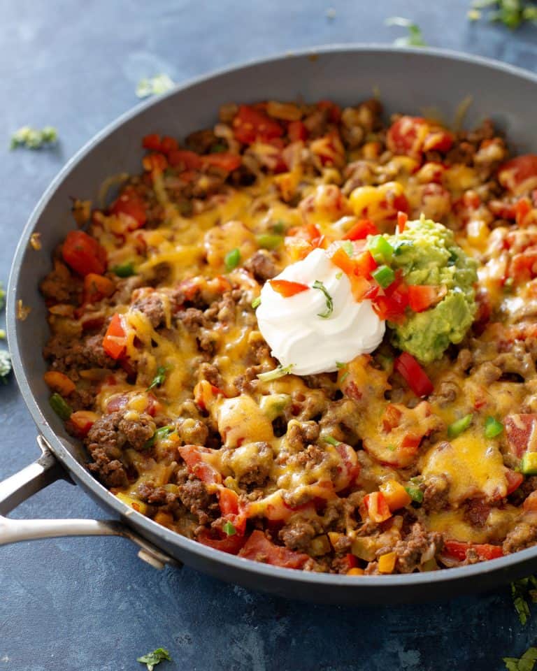 Taco Skillet (low-carb/Keto) | The Girl Who Ate Everything