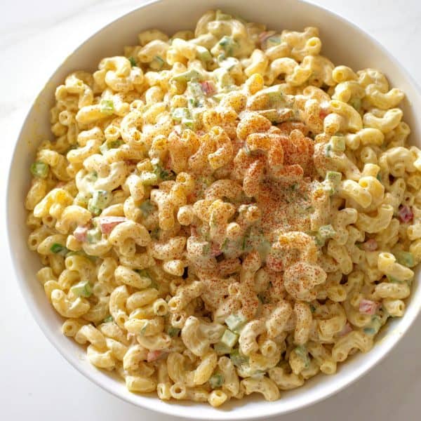 The Best Macaroni Salad (+VIDEO) - The Girl Who Ate Everything