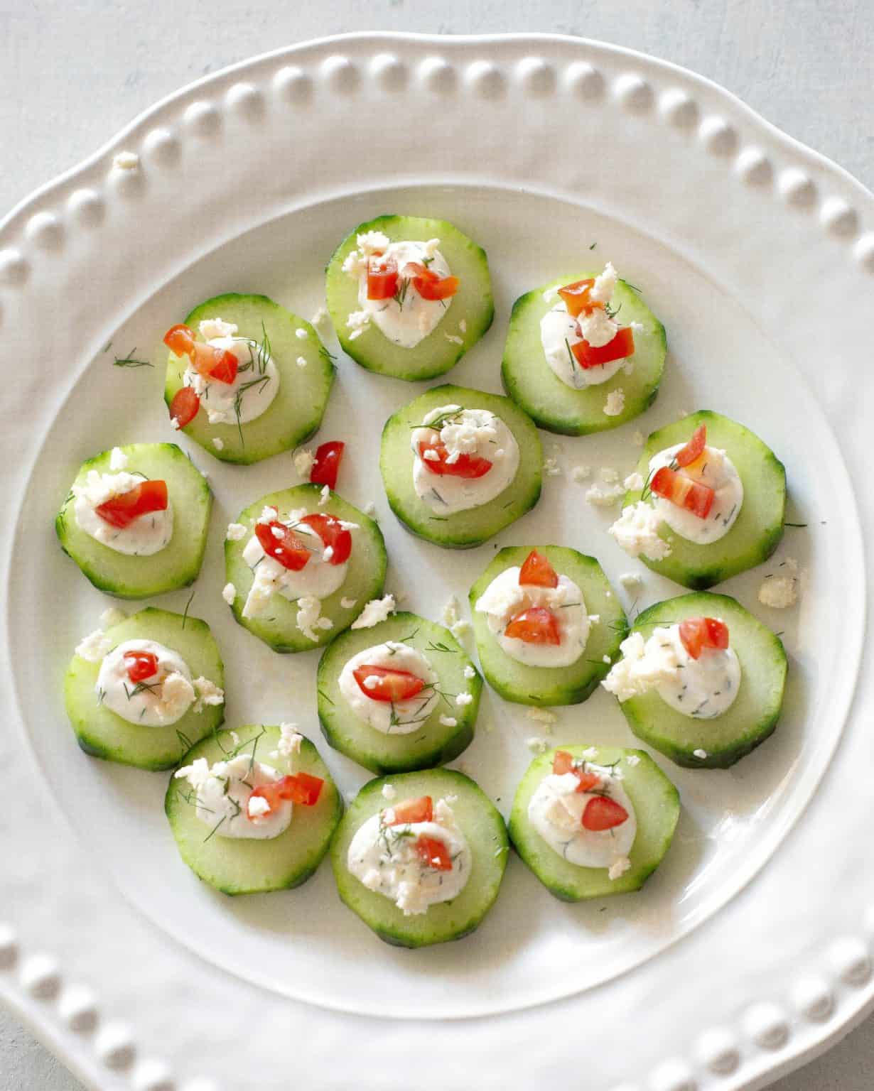 Cucumber Dill Bites | The Girl Who Ate Everything