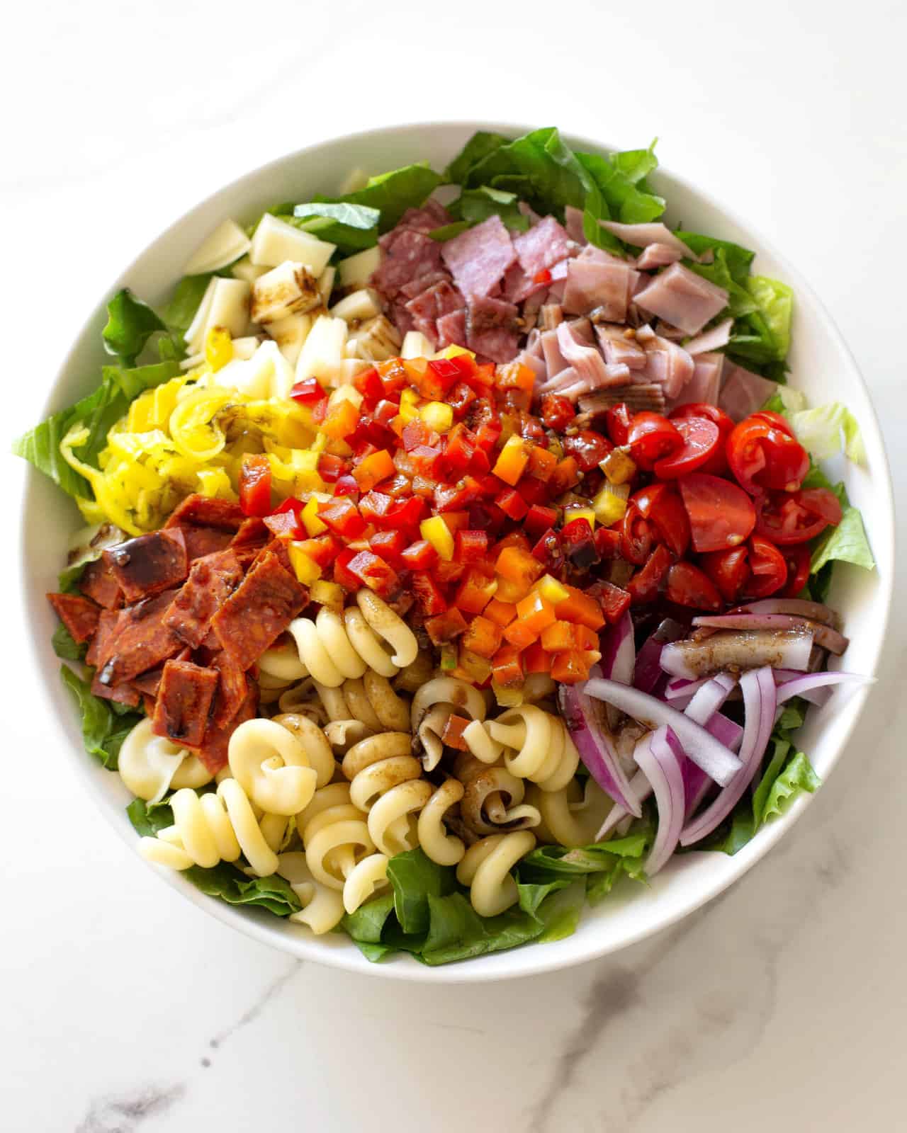 Italian Sub Pasta Salad post image