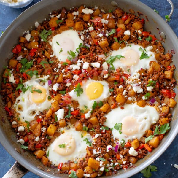 Chorizo and Egg Skillet - The Girl Who Ate Everything