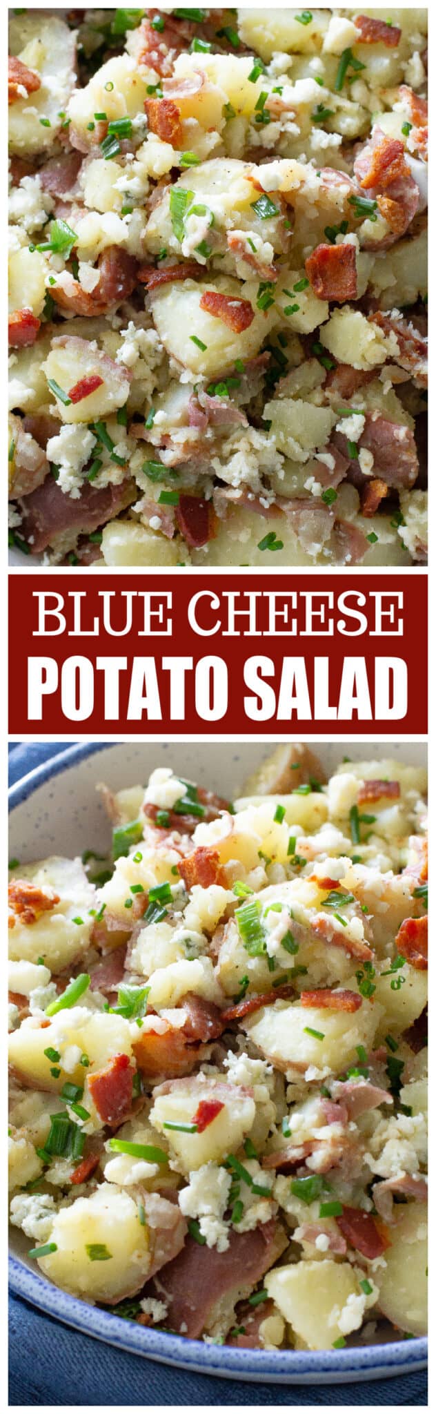 Blue Cheese Potato Salad | The Girl Who Ate Everything