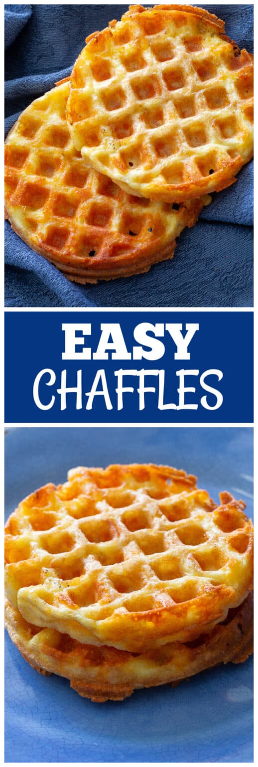 Easy Chaffle Recipe - The Girl Who Ate Everything