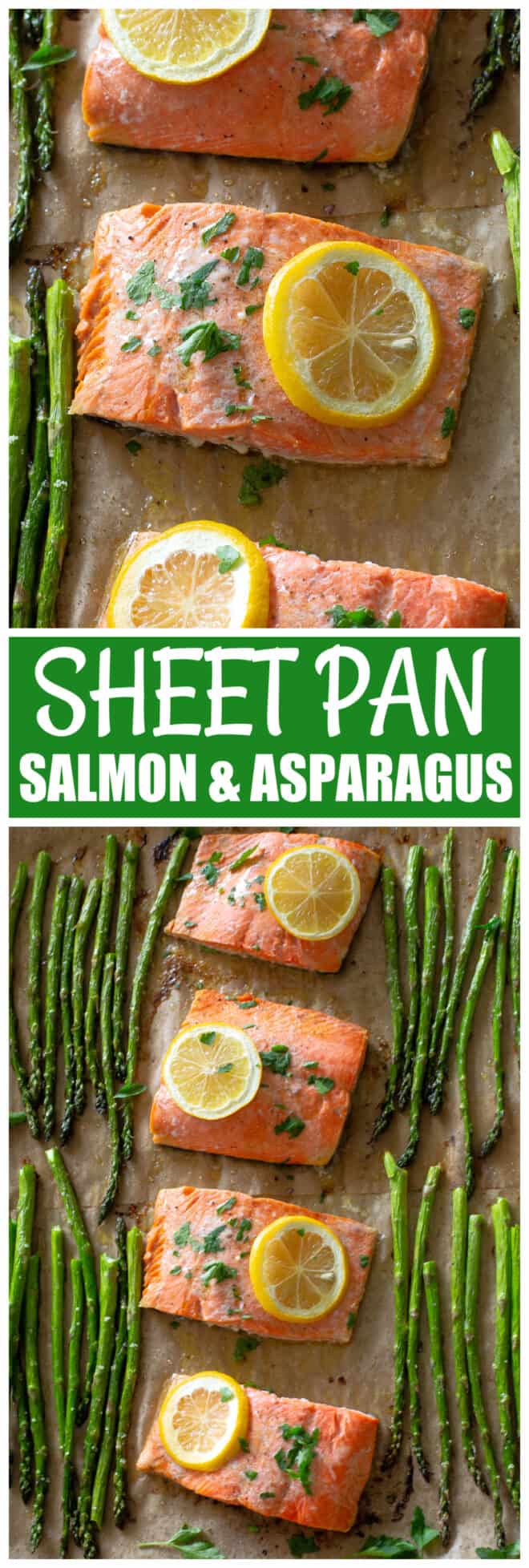 Sheet Pan Salmon and Asparagus | The Girl Who Ate Everything