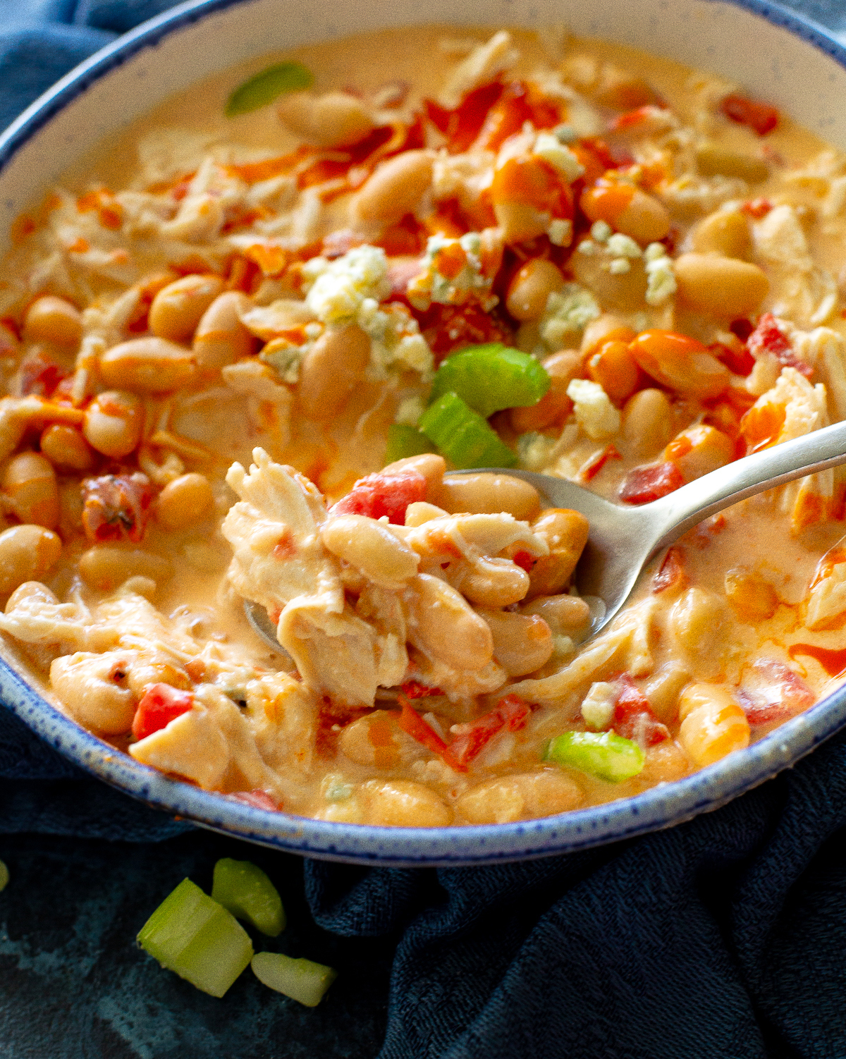 Buffalo Chicken Chili