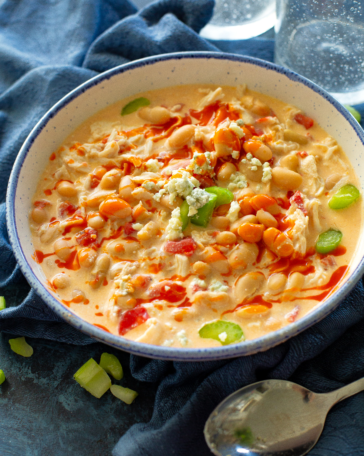 Buffalo Chicken Chili