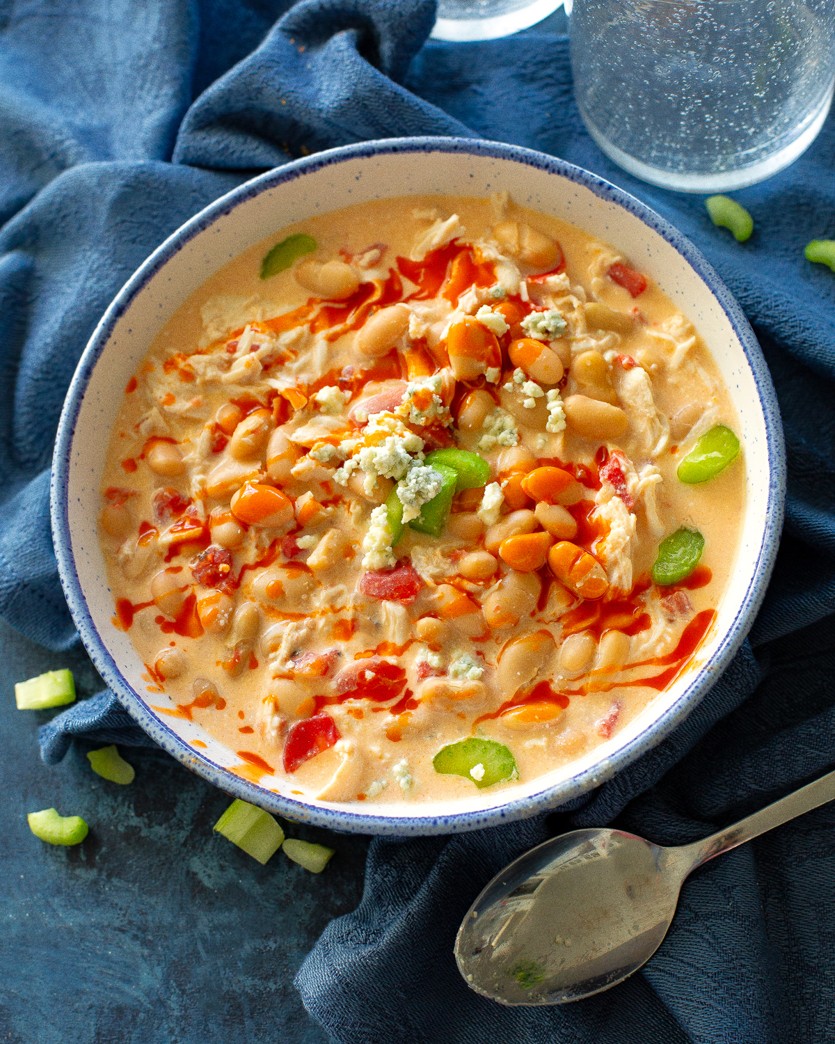 Buffalo Chicken Chili