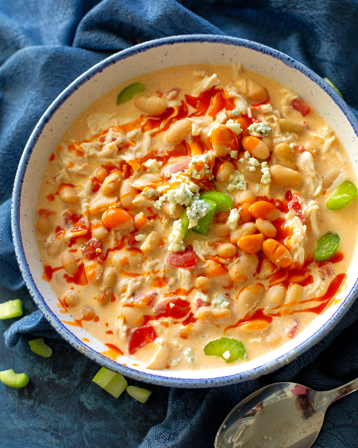 Buffalo Chicken Chili