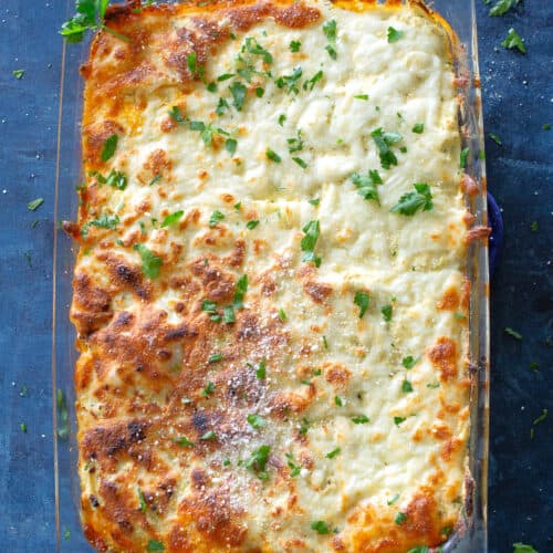 Keto Lasagna Recipe - The Girl Who Ate Everything