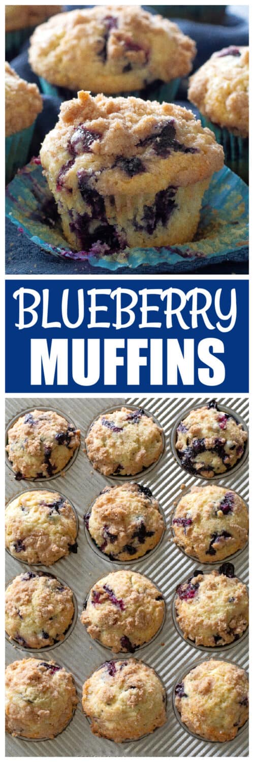 Blueberry Streusel Muffins - The Girl Who Ate Everything