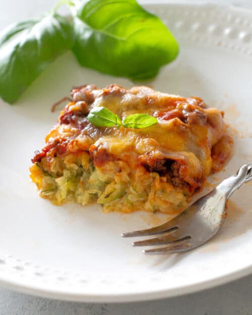 Zucchini Pizza Casserole | The Girl Who Ate Everything