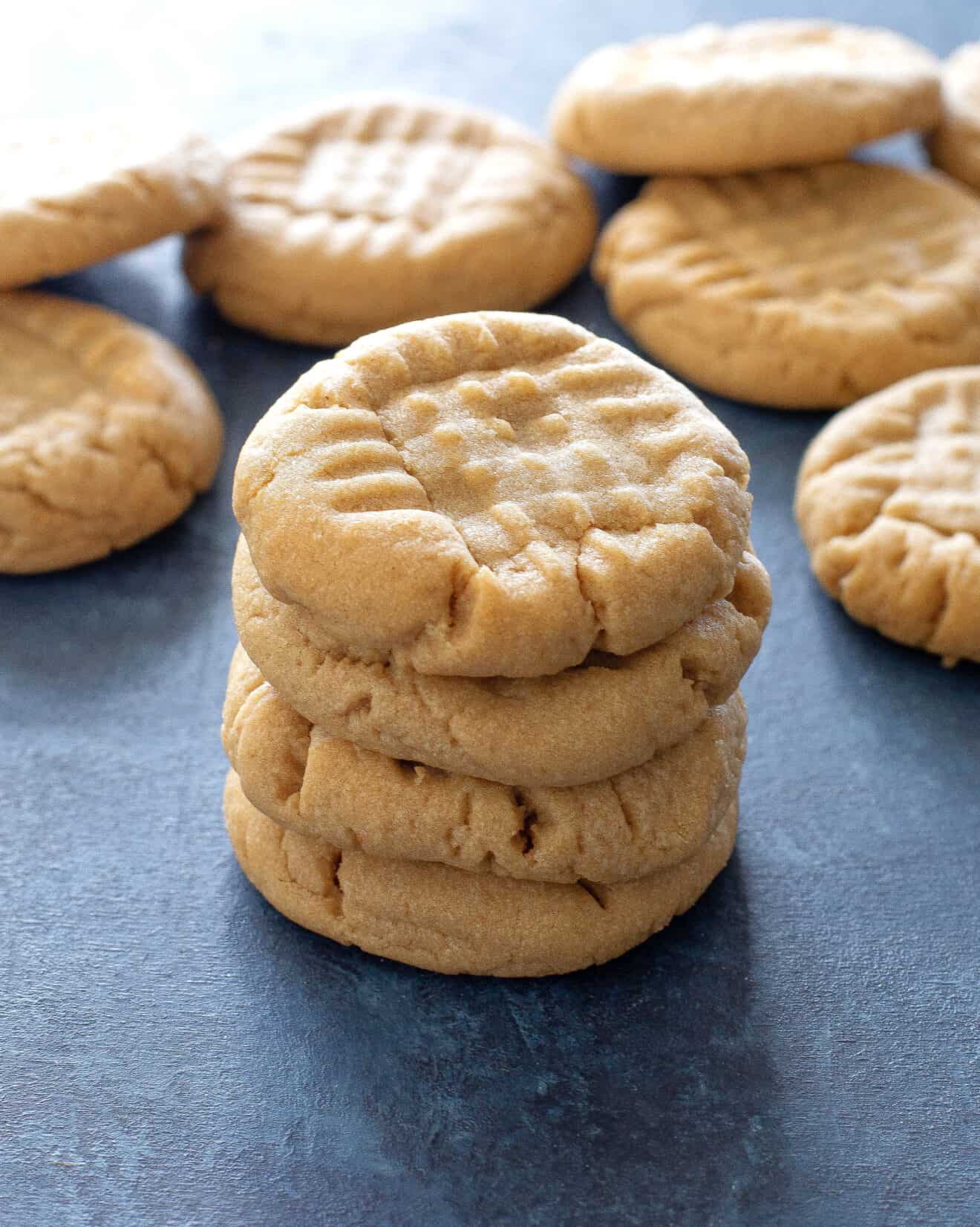 Soft Peanut Butter Cookie Recipe - The Girl Who Ate Everything