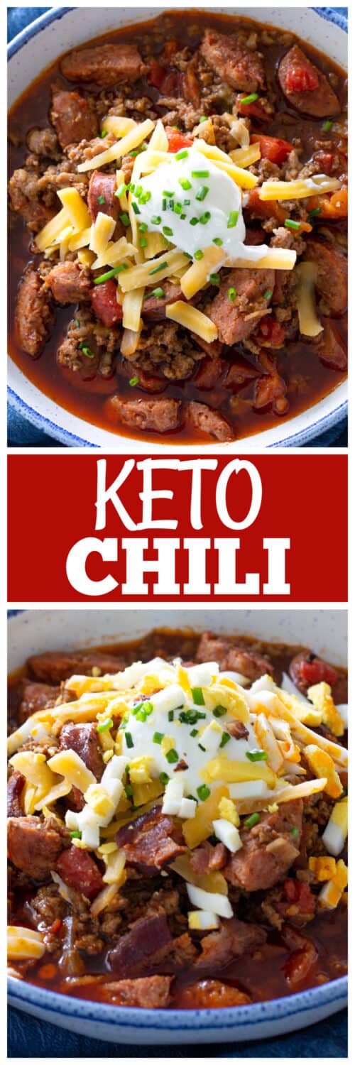 Easy Keto Chili - The Girl Who Ate Everything