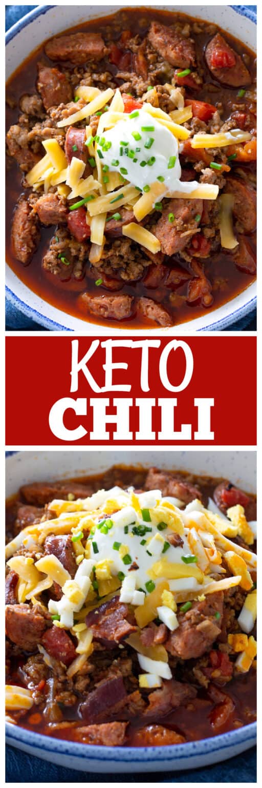 Easy Keto Chili - The Girl Who Ate Everything